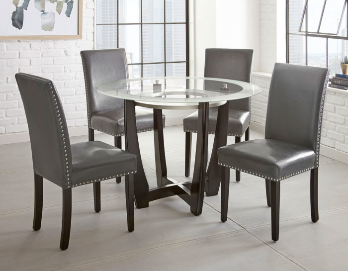 Verano 5-Piece 45-inch Round Dining Set