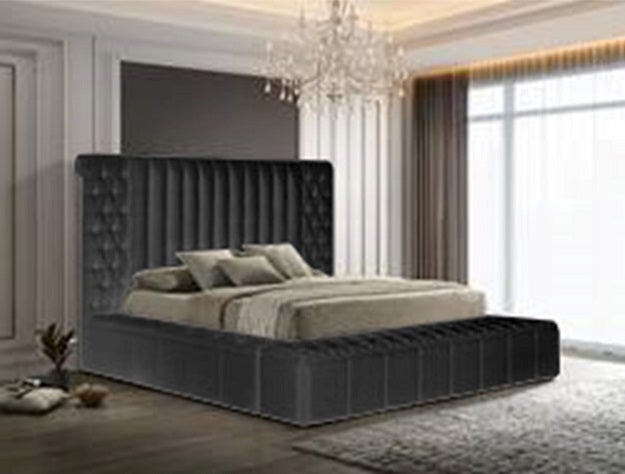 5201CL-ALL DANBURY CHARCOAL BED