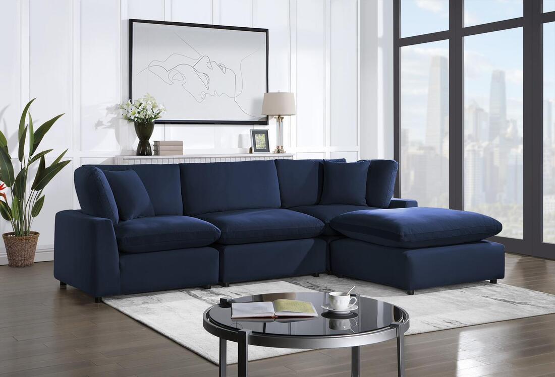SKY Navy Velvet Modular Sectional **NEW ARRIVAL**
