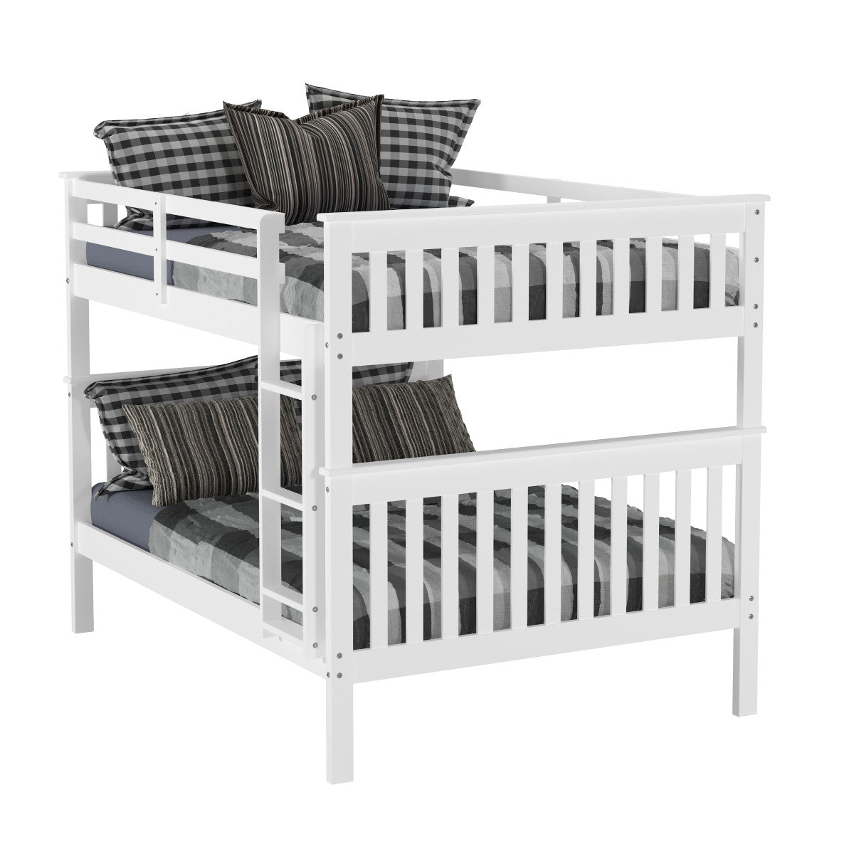 MISSION BUNKBED FULL/FULL WHITE