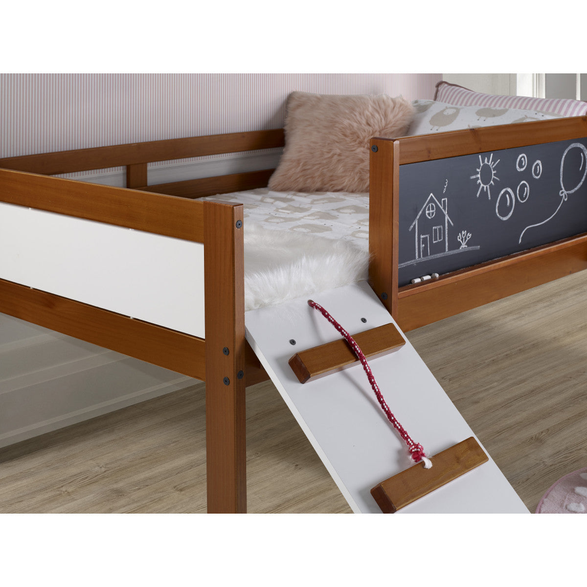 TWIN ART PLAY JUNIOR LOW LOFT ESPRESSO