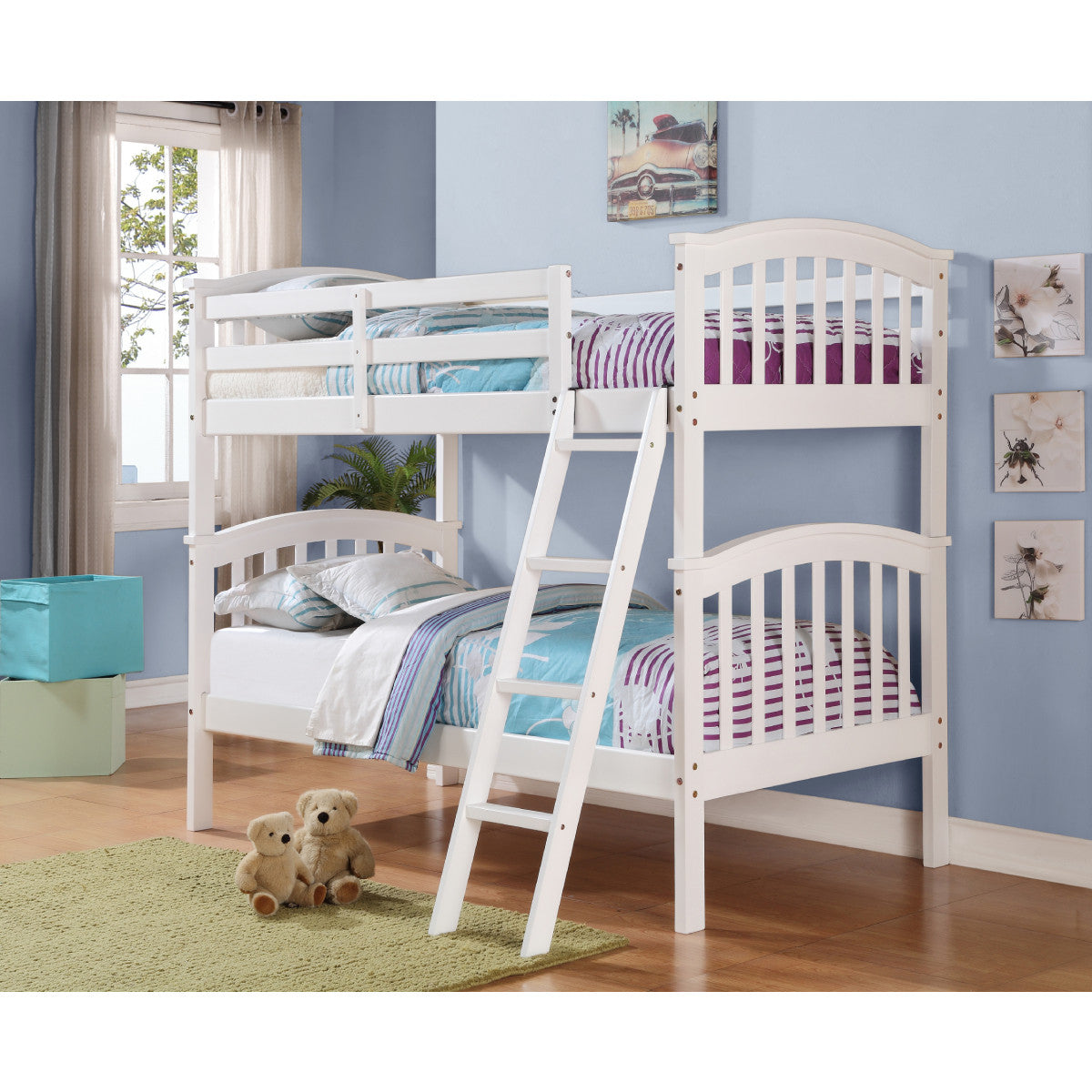 COLUMBIA BUNKBED WHITE