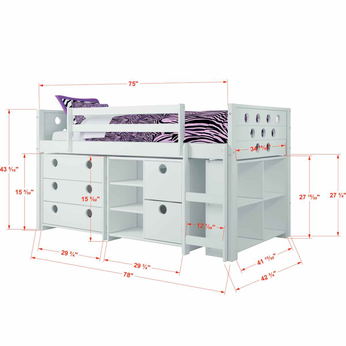 CIRCLES LOW LOFT WHITE