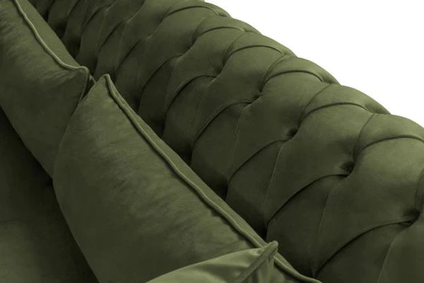 Eva Green Velvet Sofa & Loveseat