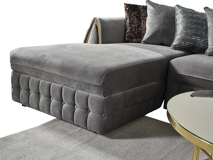 Sicilya Sectional (Grey)