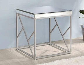 Mirrored Top Cocktail Table + 2 End Table Set **New Arrival**