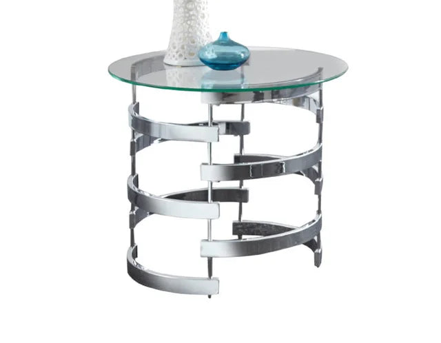 Glass Cocktail Table + 2 End Table Set