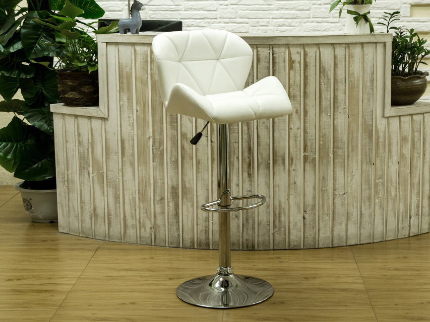 (White) Bucket Seat Barstool
