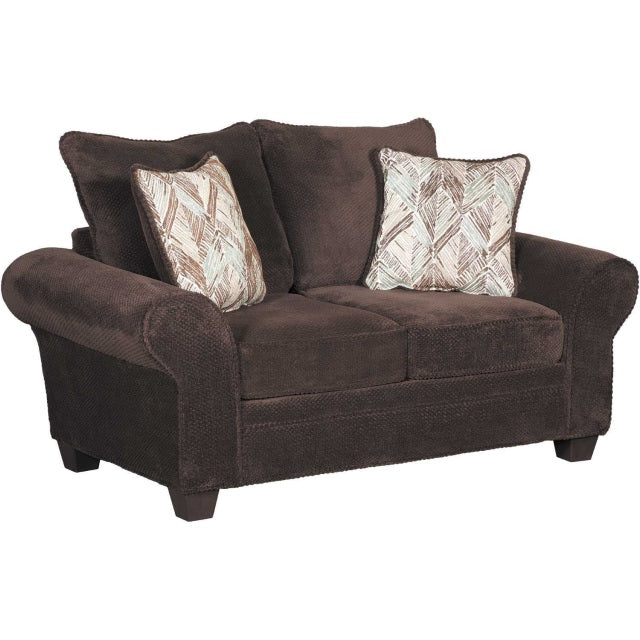 Behold 1000-Chocolate Sofa & Loveseat Set