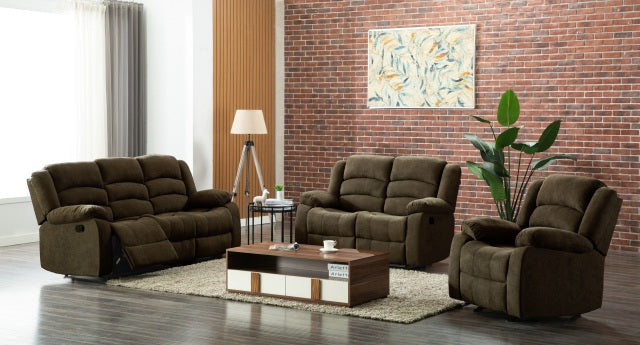 Chocolate Fabric 3PC Set