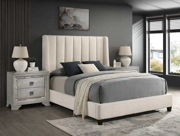 5264WH-ALL AGNES BED WHITE