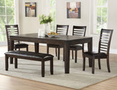 Ally 5 Piece Set(Table & 4 Side Chairs)