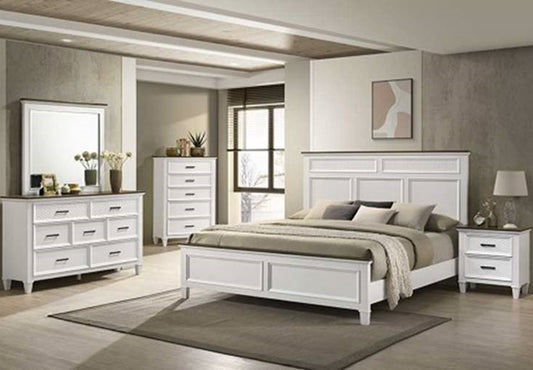 SETB6512 EVERDEEN BEDROOM GROUP WHITE