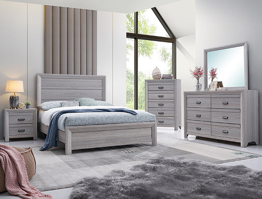 SETB6710 ADELAIDE DRIFT WOOD BEDROOM GROUP