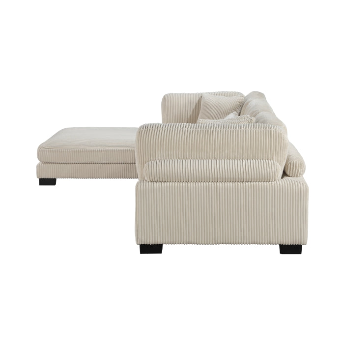 8555BE*4OT 4-Piece Modular Sectional with Ottoman