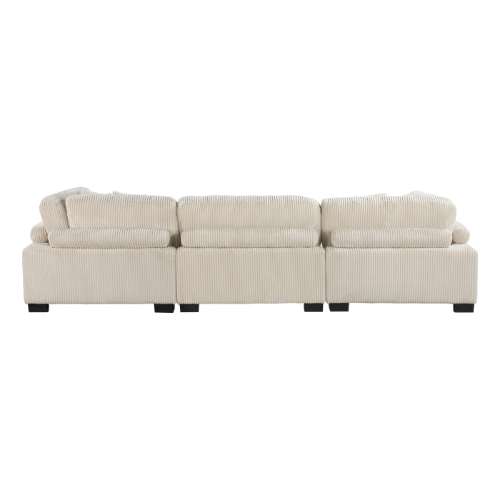 8555BE*4OT 4-Piece Modular Sectional with Ottoman