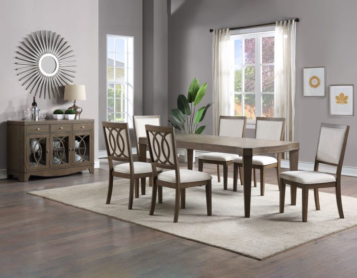 Bordeaux 5-piece Dining Set (Table & 4 Chairs)