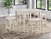 Westlake 5-Pack Counter Set (Counter Table & 4 Counter Stools)