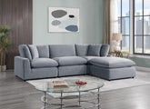 SKY Grey Velvet Modular Sectional **NEW ARRIVAL**