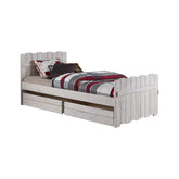 TWIN TREE HOUSE BED RUSTIC SAND W/DRAWERS