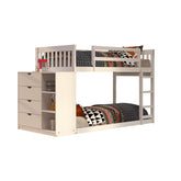 MISSION CHEST BUNK WHITE