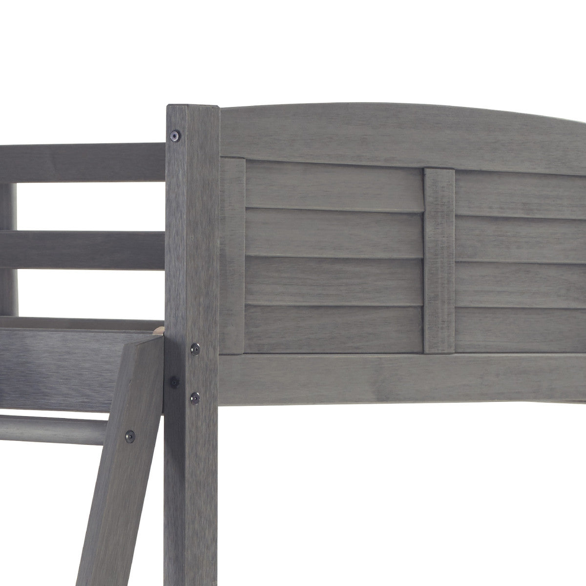 TWIN/TWIN LOUVER BUNKBED ANTIQUE GREY