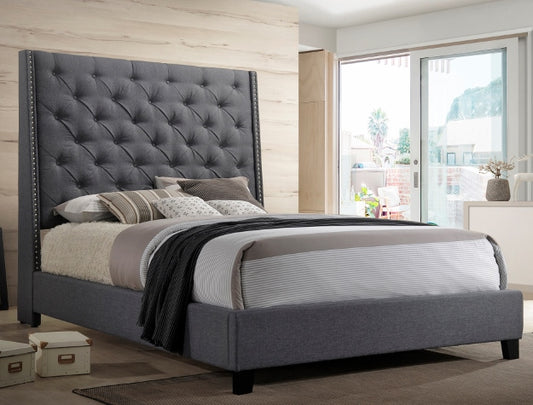 CHANTILLY BED GREY