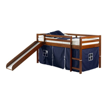 TENT BED ESPRESSO W/BLUE TENT KIT