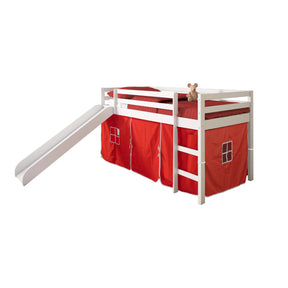 TENT BED WHITE W/RED TENT KIT