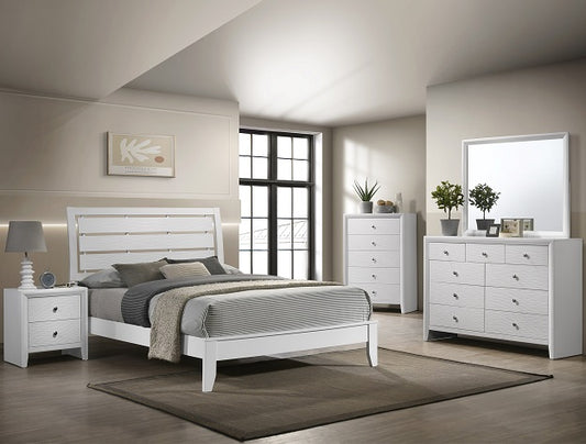 SETB4710 EVAN WHITE BEDROOM G