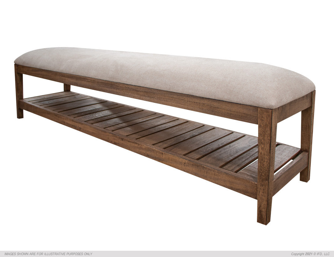 Aruba Upholstered Bench Model: IFD7331BEN