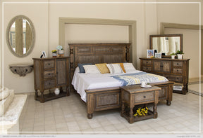 4591 Stone Brown Bedroom Collection Model: IFD4591BEDROOM