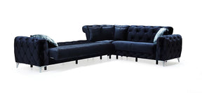 S6401 Ace Sectional (Black)
