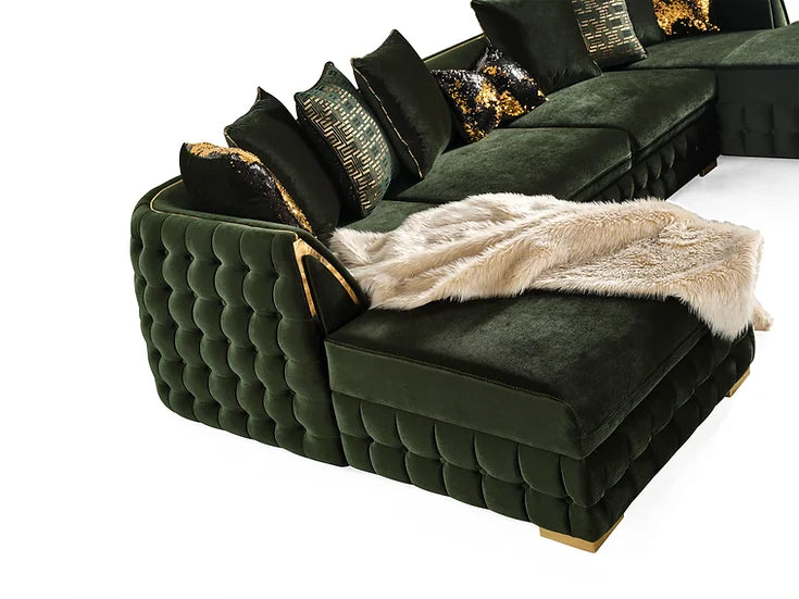 Sicilya Sectional (Green)