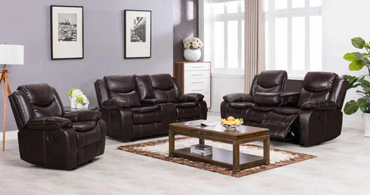 Brown 3PC Reclining Set