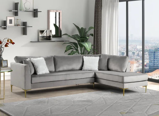 Catalina - Silver Sectional **NEW ARRIVAL**