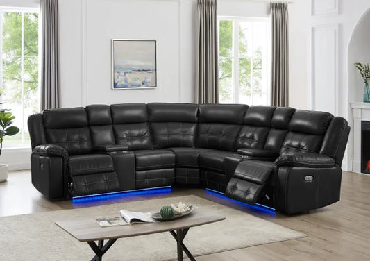Power Reclining Sectional