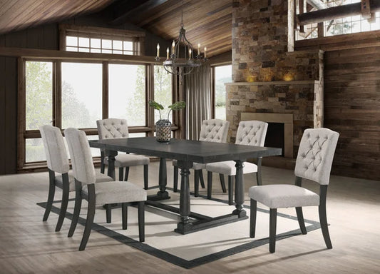 Dining Table + 6 Chair Set **New Arrival**