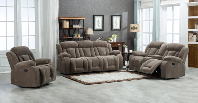 3PC Reclining Living Room Set **New arrival**
