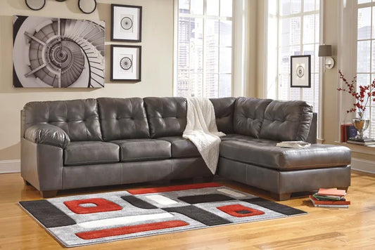 Ashley 201-02 Sectional Gray **NEW ARRIVAL**