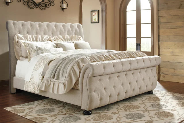 B643 - Upholstered Bed King ONLY