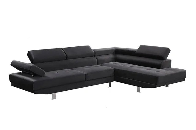 Stella Black Sectional **NEW ARRIVAL**