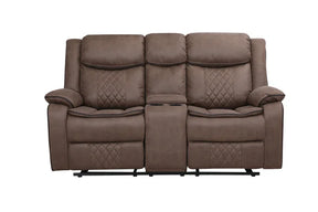 Brown - 3PC Reclining Living Room Set **NEW ARRIVAL**