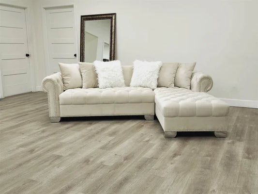 Royal - White Sectional **NEW ARRIVAL**