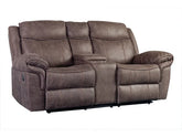 Brown - Reclining Loveseat Only **NEW ARRIVAL**