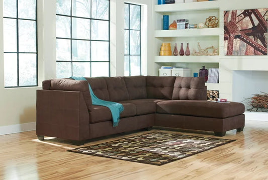 Ashley 452 Sectional - Walnut