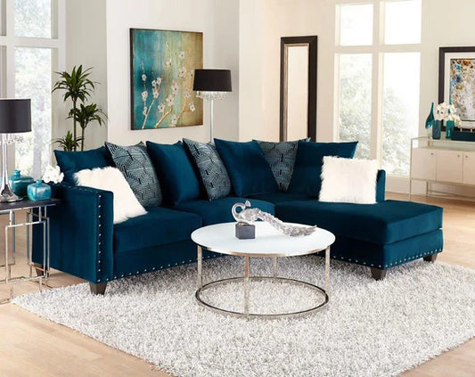 200 - Sectional (Blue) (ETA 8/6)
