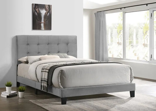 930Grey Platform Bed - Twin, Full, Queen, King